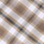 Men's Coast Long Sleeve Shirt Stone/Brown Check