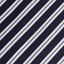 Men's Strand Long Sleeve Polo Top Blue/Red Stripe