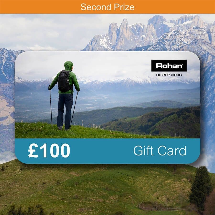 2 x £100 Rohan Gift Cards