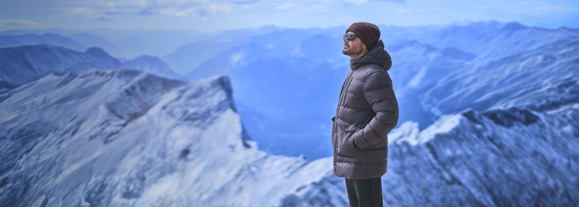 men's insulation veil parka 
